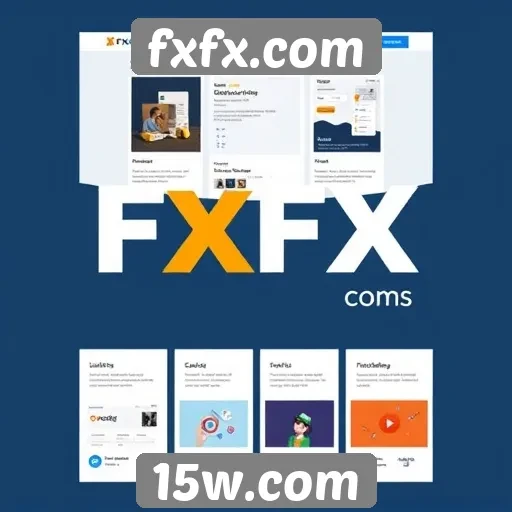 Acessibilidade e design do site fxfx.com
